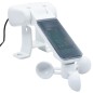 vidaXL Markise Automatisch mit LED & Windsensor 300x250 cm Blau Weiß vidaXL Markise Automatisch mit LED & Windsensor 300x250 cm Blau Weiß
