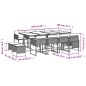 vidaXL 13-tlg. Garten-Essgruppe mit Kissen Beigemischung Poly Rattan vidaXL 13-tlg. Garten-Essgruppe mit Kissen Beigemischung Poly Rattan
