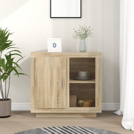 vidaXL Sideboard Sonoma-Eiche 80x40x75 cm