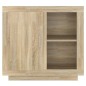 vidaXL Sideboard Sonoma-Eiche 80x40x75 cm vidaXL Sideboard Sonoma-Eiche 80x40x75 cm