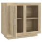 vidaXL Sideboard Sonoma-Eiche 80x40x75 cm vidaXL Sideboard Sonoma-Eiche 80x40x75 cm