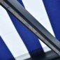 vidaXL Markise mit Windsensor & LED 300x250cm Blau und Weiß vidaXL Markise mit Windsensor & LED 300x250cm Blau und Weiß