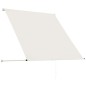 vidaXL Einziehbare Markise 100×150 cm Creme vidaXL Einziehbare Markise 100×150 cm Creme