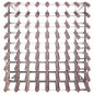 vidaXL Weinregal für 72 Flaschen Braun Massivholz Kiefer vidaXL Weinregal für 72 Flaschen Braun Massivholz Kiefer