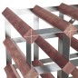 vidaXL Weinregal für 72 Flaschen Braun Massivholz Kiefer vidaXL Weinregal für 72 Flaschen Braun Massivholz Kiefer