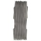 vidaXL Rankzäune 5 Stk. Grau Massivholz Tanne 180x30 cm vidaXL Rankzäune 5 Stk. Grau Massivholz Tanne 180x30 cm