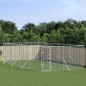 vidaXL Outdoor-Hundezwinger Silbern 4x8x2 m Verzinkter Stahl vidaXL Outdoor-Hundezwinger Silbern 4x8x2 m Verzinkter Stahl