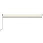 vidaXL Markise Manuell Einziehbar 600x350 cm Creme vidaXL Markise Manuell Einziehbar 600x350 cm Creme