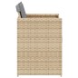vidaXL Gartenstühle mit Kissen 4 Stk. Beigemischung Poly Rattan vidaXL Gartenstühle mit Kissen 4 Stk. Beigemischung Poly Rattan
