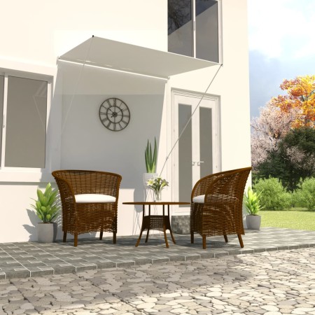 vidaXL Einziehbare Markise 150×150 cm Creme 