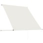 vidaXL Einziehbare Markise 150×150 cm Creme vidaXL Einziehbare Markise 150×150 cm Creme