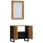 vidaXL 2-tlg. Badmöbel-Set Massivholz Mango vidaXL 2-tlg. Badmöbel-Set Massivholz Mango