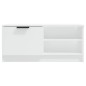 vidaXL TV-Schränke 2 Stk. Weiß 80x35x36,5 cm Holzwerkstoff vidaXL TV-Schränke 2 Stk. Weiß 80x35x36,5 cm Holzwerkstoff