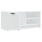 vidaXL TV-Schränke 2 Stk. Weiß 80x35x36,5 cm Holzwerkstoff vidaXL TV-Schränke 2 Stk. Weiß 80x35x36,5 cm Holzwerkstoff
