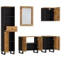 vidaXL 5-tlg. Badmöbel-Set Massivholz Mango vidaXL 5-tlg. Badmöbel-Set Massivholz Mango
