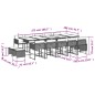 vidaXL 15-tlg. Garten-Essgruppe mit Kissen Beigemischung Poly Rattan vidaXL 15-tlg. Garten-Essgruppe mit Kissen Beigemischung Poly Rattan