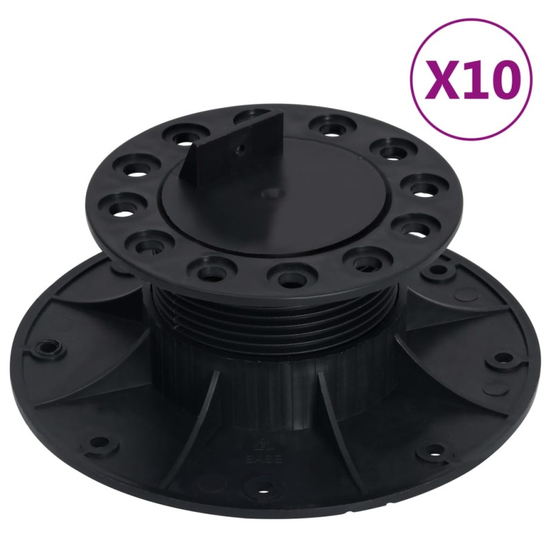 vidaXL Stelzlager Verstellbar 10 Stk. 60-88 mm vidaXL Stelzlager Verstellbar 10 Stk. 60-88 mm