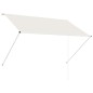 vidaXL Einziehbare Markise 200×150 cm Creme vidaXL Einziehbare Markise 200×150 cm Creme
