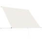 vidaXL Einziehbare Markise 200×150 cm Creme vidaXL Einziehbare Markise 200×150 cm Creme