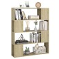vidaXL Bücherregal Raumteiler Sonoma-Eiche 100x24x124 cm vidaXL Bücherregal Raumteiler Sonoma-Eiche 100x24x124 cm