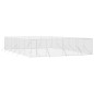 vidaXL Outdoor-Hundezwinger Silbern 8x12x2 m Verzinkter Stahl vidaXL Outdoor-Hundezwinger Silbern 8x12x2 m Verzinkter Stahl