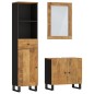 vidaXL 3-tlg. Badmöbel-Set Massivholz Mango vidaXL 3-tlg. Badmöbel-Set Massivholz Mango