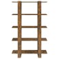 vidaXL Bücherregal/Raumteiler Räuchereiche 100×30×160 cm vidaXL Bücherregal/Raumteiler Räuchereiche 100×30×160 cm