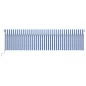 vidaXL Markise Manuell Einziehbar mit Rollo & LED 6x3 m Blau & Weiß vidaXL Markise Manuell Einziehbar mit Rollo & LED 6x3 m Blau & Weiß