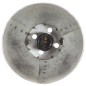 vidaXL Schreibtischlampe Industriestil Silbern Rund 58x18x90 cm E27 vidaXL Schreibtischlampe Industriestil Silbern Rund 58x18x90 cm E27