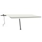 vidaXL Standmarkise Manuell Einziehbar 500x350 cm Creme vidaXL Standmarkise Manuell Einziehbar 500x350 cm Creme