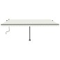 vidaXL Standmarkise Manuell Einziehbar 500x350 cm Creme vidaXL Standmarkise Manuell Einziehbar 500x350 cm Creme
