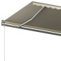 vidaXL Standmarkise Manuell Einziehbar 500x350 cm Creme vidaXL Standmarkise Manuell Einziehbar 500x350 cm Creme