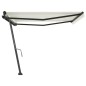 vidaXL Standmarkise Manuell Einziehbar 400x350 cm Creme vidaXL Standmarkise Manuell Einziehbar 400x350 cm Creme