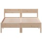 vidaXL Massivholzbett ohne Matratze 150x200 cm Kiefernholz vidaXL Massivholzbett ohne Matratze 150x200 cm Kiefernholz