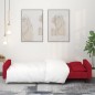 vidaXL Schlafsofa 2-Sitzer mit 2 Kissen Weinrot Samt vidaXL Schlafsofa 2-Sitzer mit 2 Kissen Weinrot Samt