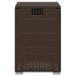 vidaXL Propan-Tank-Verstecktisch Braun 40x40x60 cm Poly Rattan vidaXL Propan-Tank-Verstecktisch Braun 40x40x60 cm Poly Rattan