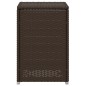 vidaXL Propan-Tank-Verstecktisch Braun 40x40x60 cm Poly Rattan vidaXL Propan-Tank-Verstecktisch Braun 40x40x60 cm Poly Rattan