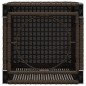 vidaXL Propan-Tank-Verstecktisch Braun 40x40x60 cm Poly Rattan vidaXL Propan-Tank-Verstecktisch Braun 40x40x60 cm Poly Rattan