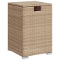vidaXL Propan-Tank-Verstecktisch Beige 40x40x60 cm Poly Rattan vidaXL Propan-Tank-Verstecktisch Beige 40x40x60 cm Poly Rattan