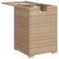 vidaXL Propan-Tank-Verstecktisch Beige 40x40x60 cm Poly Rattan vidaXL Propan-Tank-Verstecktisch Beige 40x40x60 cm Poly Rattan