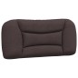 vidaXL Kopfteil-Kissen Dunkelbraun 90 cm Stoff vidaXL Kopfteil-Kissen Dunkelbraun 90 cm Stoff