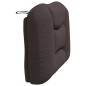 vidaXL Kopfteil-Kissen Dunkelbraun 90 cm Stoff vidaXL Kopfteil-Kissen Dunkelbraun 90 cm Stoff