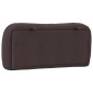 vidaXL Kopfteil-Kissen Dunkelbraun 90 cm Stoff vidaXL Kopfteil-Kissen Dunkelbraun 90 cm Stoff