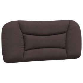 vidaXL Kopfteil-Kissen Dunkelbraun 80 cm Stoff