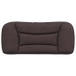 vidaXL Kopfteil-Kissen Dunkelbraun 80 cm Stoff vidaXL Kopfteil-Kissen Dunkelbraun 80 cm Stoff