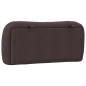 vidaXL Kopfteil-Kissen Dunkelbraun 80 cm Stoff vidaXL Kopfteil-Kissen Dunkelbraun 80 cm Stoff