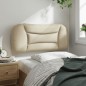vidaXL Kopfteil-Kissen Creme 90 cm Stoff vidaXL Kopfteil-Kissen Creme 90 cm Stoff
