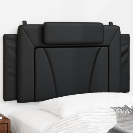 vidaXL Kopfteil-Kissen Schwarz 100 cm Kunstleder