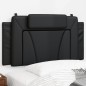 vidaXL Kopfteil-Kissen Schwarz 100 cm Kunstleder vidaXL Kopfteil-Kissen Schwarz 100 cm Kunstleder