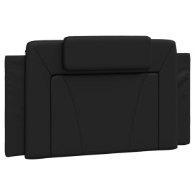 vidaXL Kopfteil-Kissen Schwarz 100 cm Kunstleder